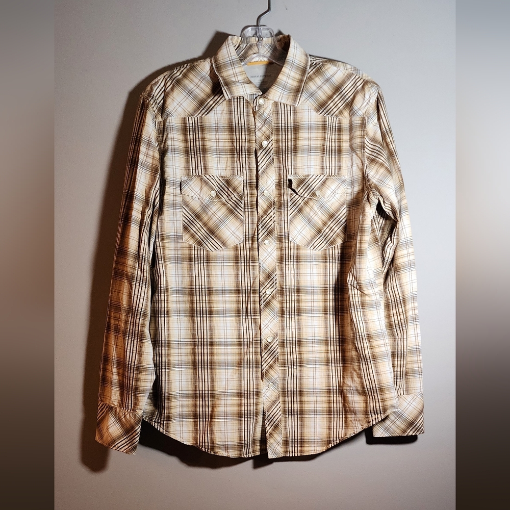 Men's Plaid Long Sleeve Shirt
